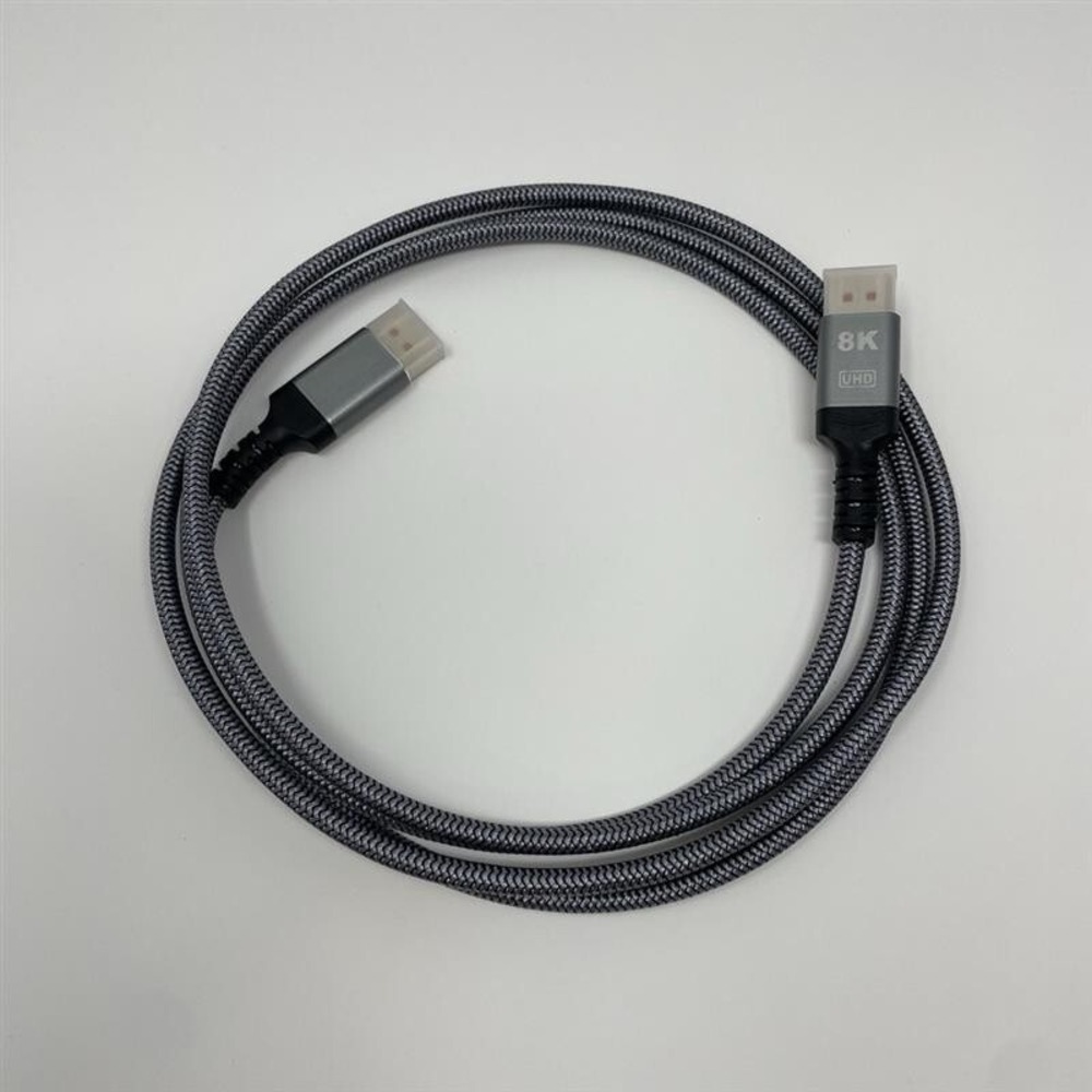 Capshi 8K 4K DisplayPort Cable, 6.6ft DP Cable 1.4 [VESA Certified, 8K60Hz, 4K14
